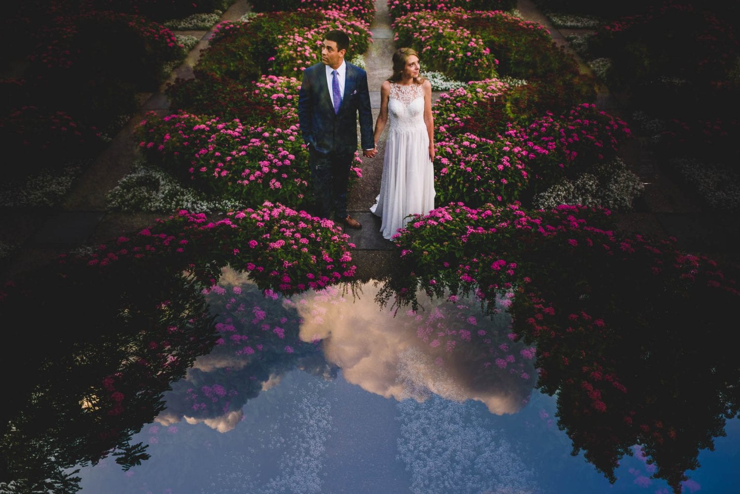 Creative wedding photography