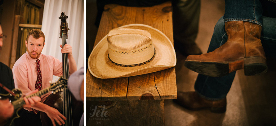Cowboy hat and boots