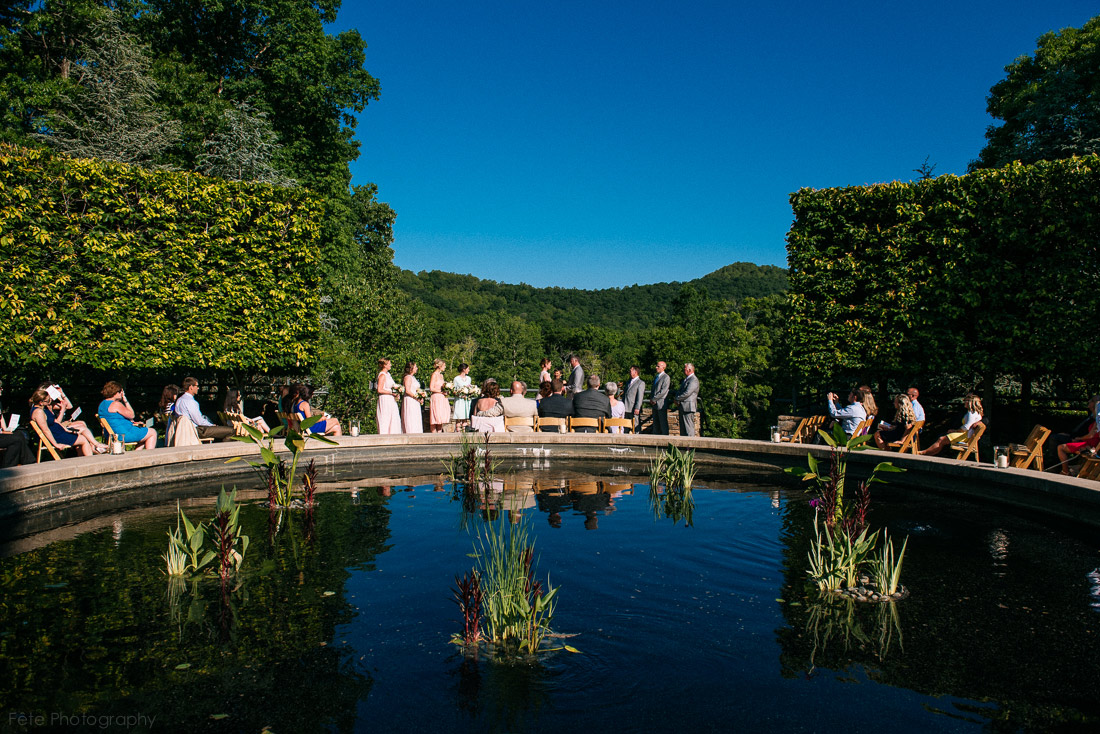 NC Arboretum wedding