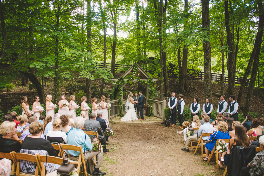 Hawkesdene wedding ceremony