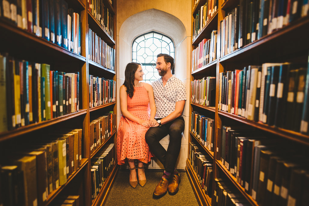 Library engagement shoot