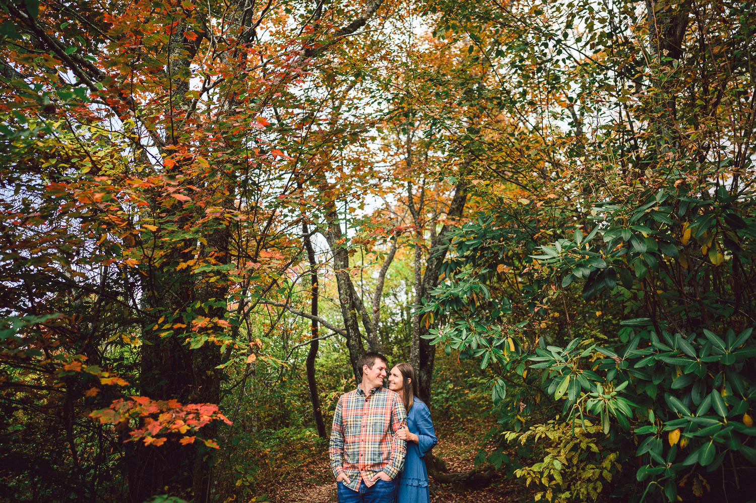 Fall engagement session